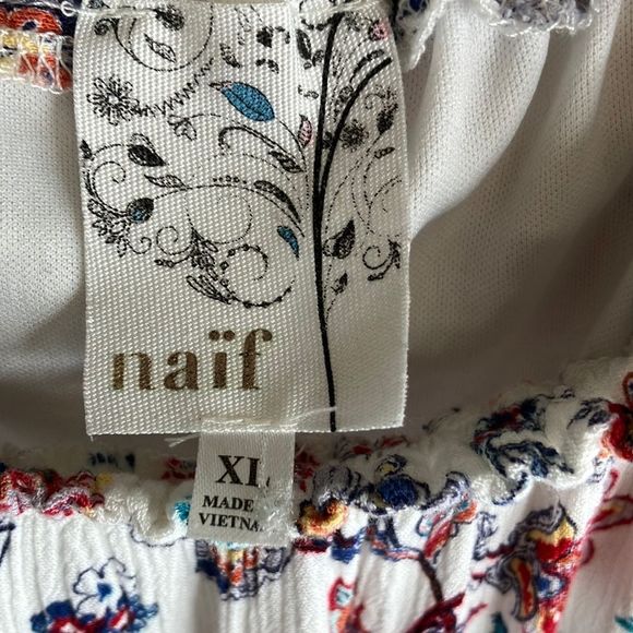 NAIF Floral Mini Dress - Multicolor - Picture 2 of 6